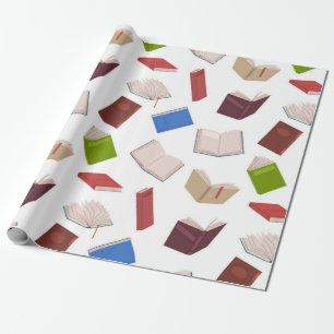 Papel De Regalo Patrón de libro