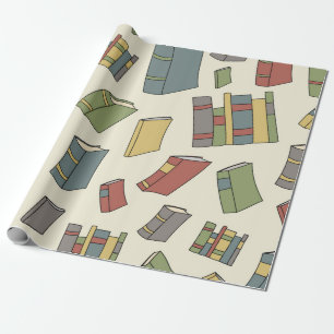 Papel De Regalo Patrón de libro