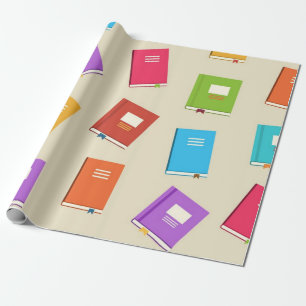 Papel De Regalo Patrón de libro
