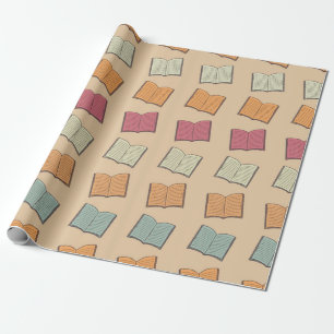 Papel De Regalo Patrón de libro