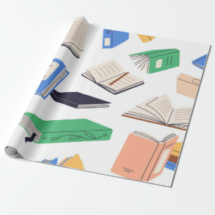 Papel De Regalo Patrón de libro