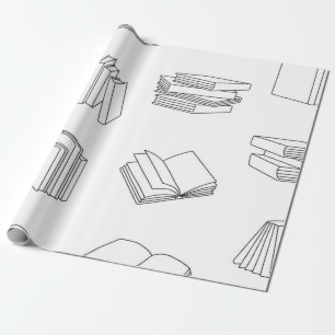 Papel De Regalo Patrón de libro
