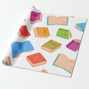 Papel De Regalo Patrón de libro
