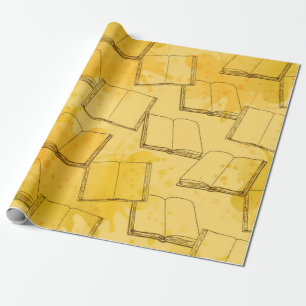 Papel De Regalo Patrón de libro