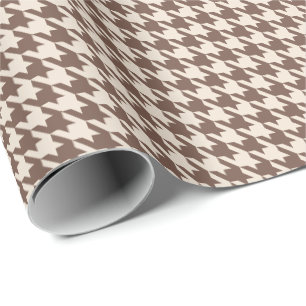 Papel De Regalo Patrón de lunares de perro de Mocha & Crema N el