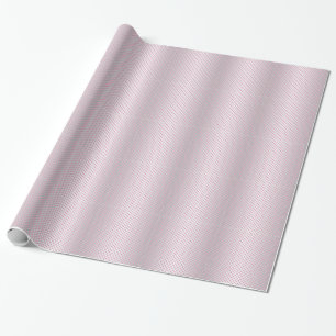 Papel De Regalo Patrón de lunares rosa y blanco plateado