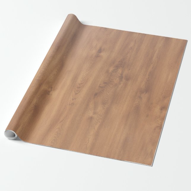 Papel De Regalo Patrón de madera oscura (Desenrollado)