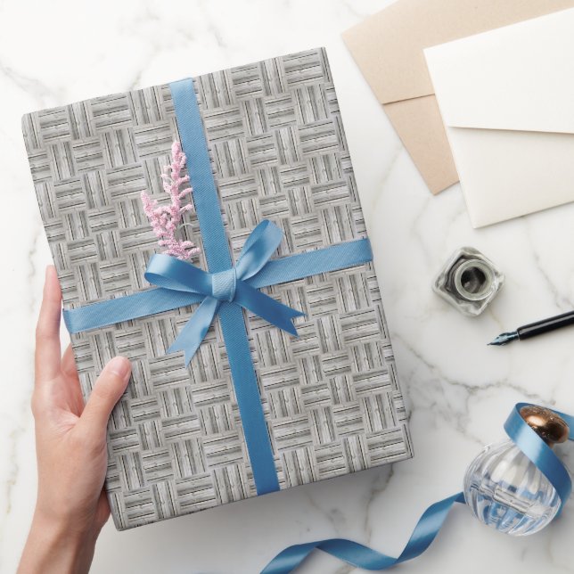 Papel De Regalo Patrón de madera sin foco (Regalar)