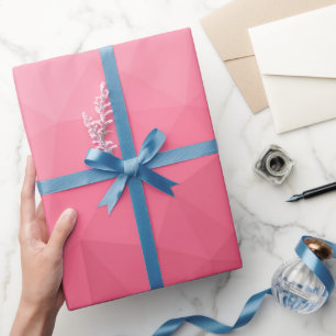 Papel De Regalo Patrón de malla geométrica con gradiente de luz ro