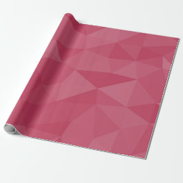 Papel De Regalo Patrón de malla geométrica de luz rosa