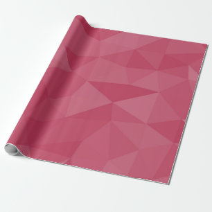 Papel De Regalo Patrón de malla geométrica de luz rosa