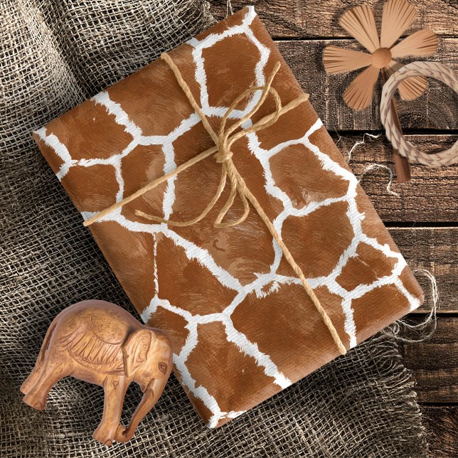 Papel De Regalo Patrón de manchas de jirafa Silla Marrón ID1152 (Subido por el creador)