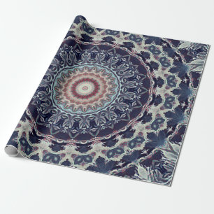 Papel De Regalo Patrón de mandala ornamental sin soldadura arábigo