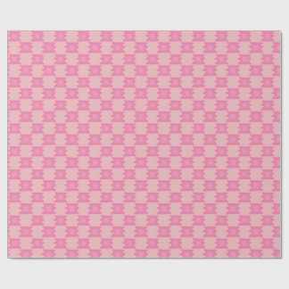 Papel De Regalo Patrón de manta boho suave rosa desolado del oeste