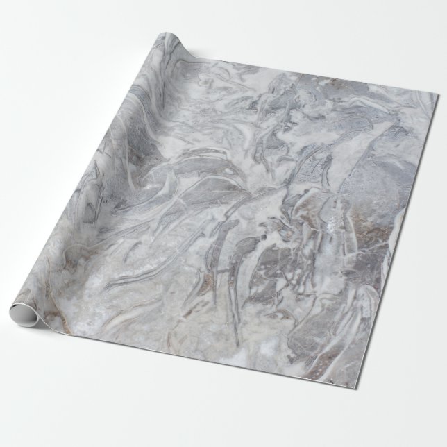 Papel De Regalo Patrón de mármol (Desenrollado)
