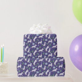Papel De Regalo Patrón de mascotas de perros dálmatas lindos