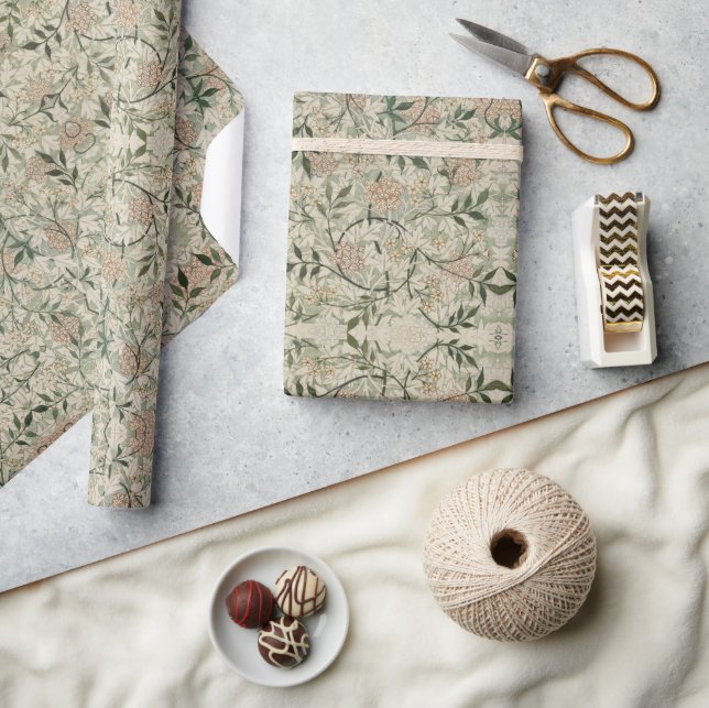 Papel De Regalo Patrón de Medway de William Morris, floral. (Artesanía)
