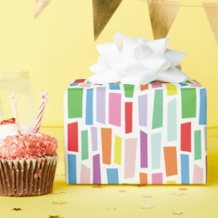 Papel De Regalo Patrón de mosaico de rectángulo roto Cheerful Brig