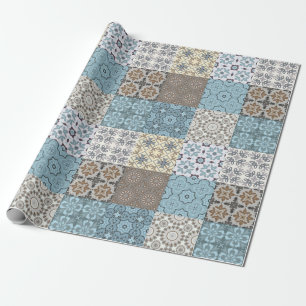 Papel De Regalo Patrón de mosaico marroquí