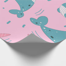 Patrón de Narwhal de corte