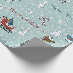 Papel De Regalo Patrón de navidad