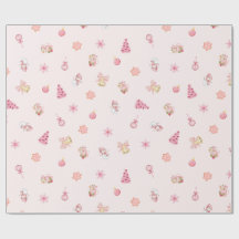 Patrón de Navidad Rosa Acogedor