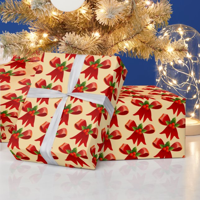 Papel De Regalo patrón de navidades (Vacaciones)