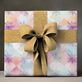 Papel De Regalo Patrón de Navidades de vacaciones de invierno Past
