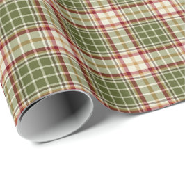Papel De Regalo Patrón de Navidades de Woodland