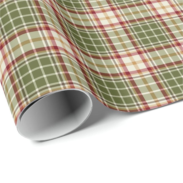 Papel De Regalo Patrón de Navidades de Woodland (Esquina del rollo)