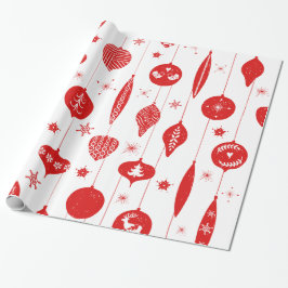 Papel De Regalo Patrón de Navidades escandinavos