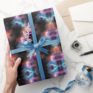 Papel De Regalo Patrón de nebulosas galácticas sinfónicas estelare