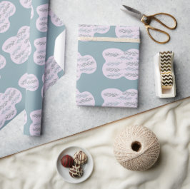 Papel De Regalo patrón de nube y rama