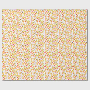 Papel De Regalo Patrón de osito corazón para guardería