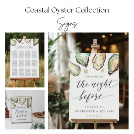 Papel De Regalo Patrón de ostión y perla de acuarela costera