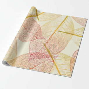 Papel De Regalo Patrón de otoño