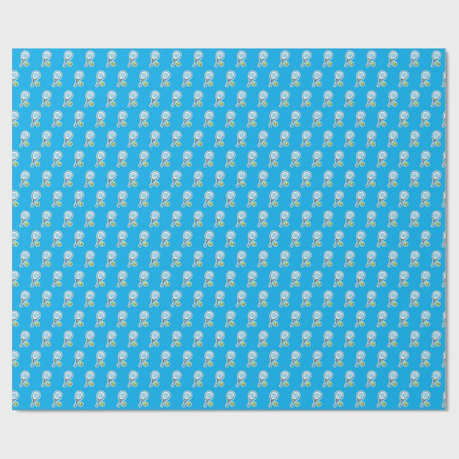 Papel De Regalo patrón de pádel (Superficie plana)
