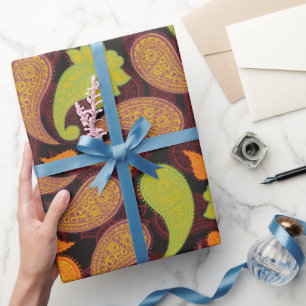 Papel De Regalo Patrón de paisley