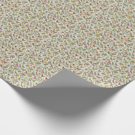 Papel De Regalo Patrón de pájaros