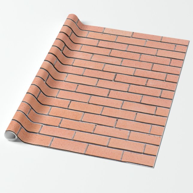 Papel De Regalo Patrón de pared de ladrillo (Desenrollado)