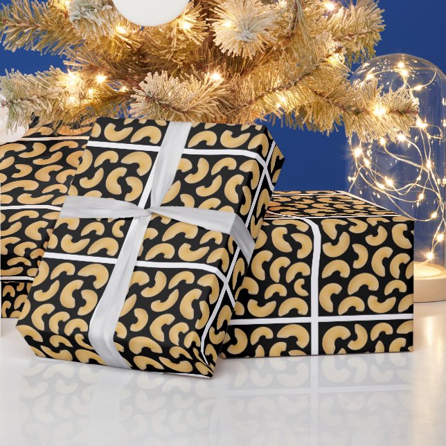 Papel De Regalo Patrón de pasta de Macaroni (Vacaciones)