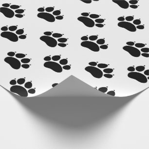 Papel De Regalo Patrón de pata de mascota