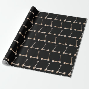 Papel De Regalo Patrón de patinete eléctrico