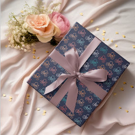 Papel De Regalo Patrón de Personalizado de bicicletas