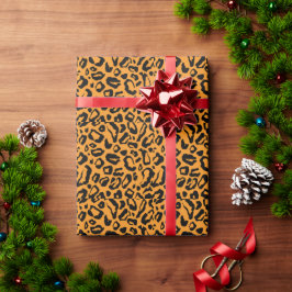 Papel De Regalo Patrón de piel de leopardo