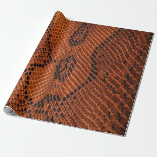 Papel De Regalo Patrón de piel de serpiente marrón - fondo natural