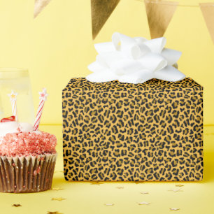 Papel De Regalo patrón de piel leopardo
