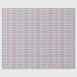 Papel De Regalo Patrón de Pintura Abstracta de Acuarela Floral Pas