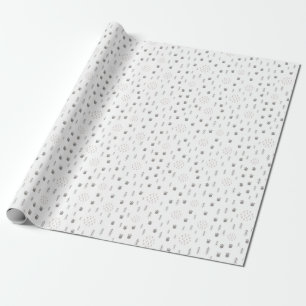 Papel De Regalo Patrón de pista de animales de Woodland