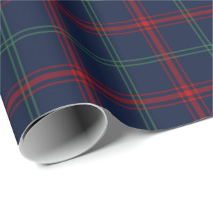 Papel De Regalo Patrón de plástico de Lynch Clan Tartan Irish